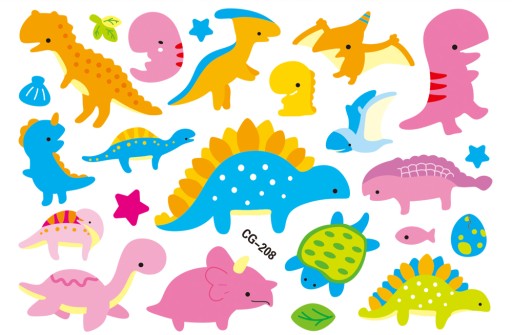 Umývateľné tetovanie pre deti DINOSAURS CG208