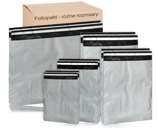 FÓLIOVÉ BALENIA TAŠKY OBÁLKY KURIÉRSKE TAŠKY VZORKY FÓLIOVÝCH BALENÍ RÔZNE VEĽKOSTI