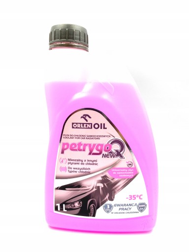 Orlen Oil PETRYGO Q NEW RUŽOVÁ Kvapalina do chladičov 1 l