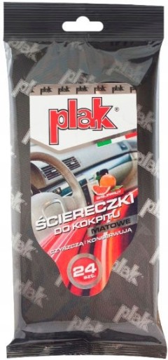 Plak COCKPIT WIPS Matný grapefruit 24 ks