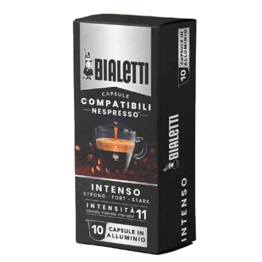 Káva Bialetti Nespresso Intenso 10 výčapných kapsúl