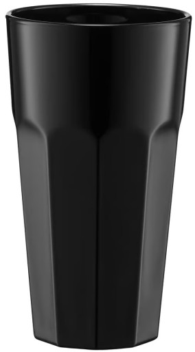 Čierny pohár AMBITION 330 ml