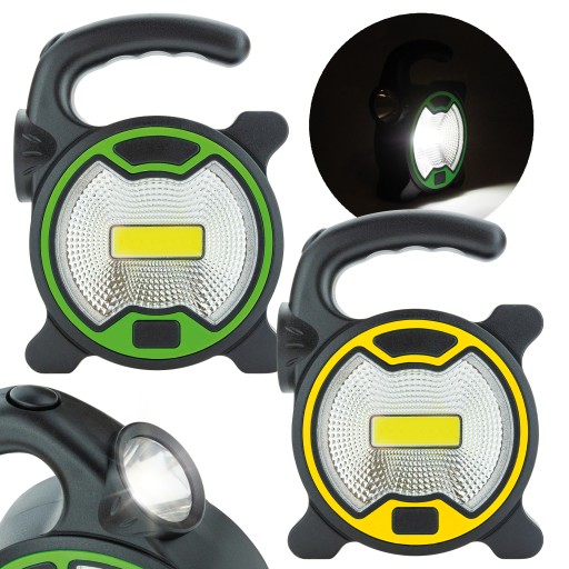 VÝKONNÁ DIELENSKÁ LAMPA COB LED LAMPA S RÚČKOU