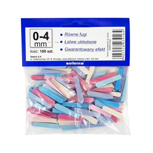 Dištančné kliny TYTAN na pokládku dlaždíc 0-4mm