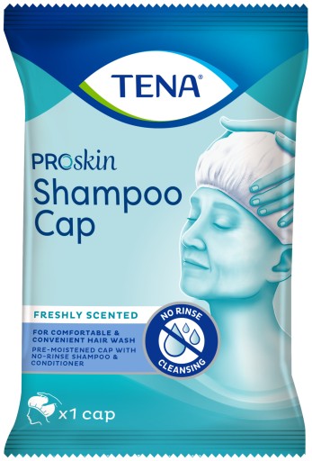 TENA Shampoo Cap čiapka na umývanie vlasov 1 ks.