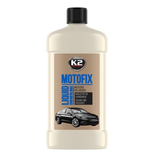 K2 MOTOFIX FARBA LESKLÁ MLIEČNA 500ML