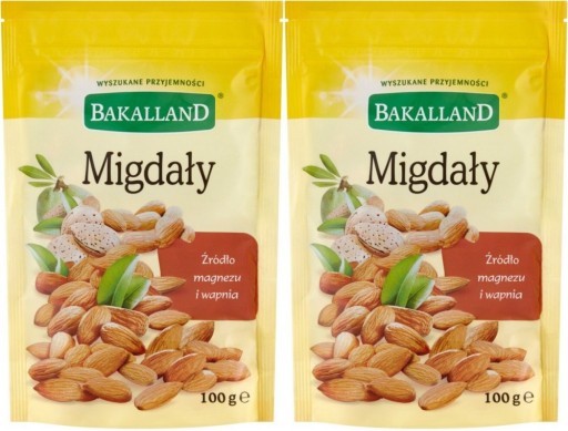 Bakallandské mandle 100g x2