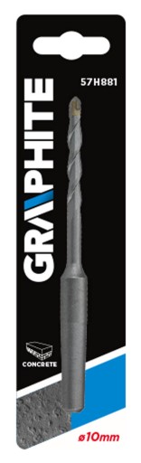 Pilotný vrták pre diamantové dierovacie píly 116 x 10 mm 57H881 GRAPHITE