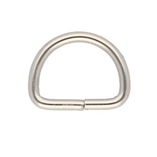 KOVOVÝ POLIČNÝ KRUH 20 mm STRIEBORNÝ