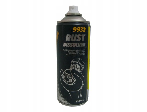 MANNOL ODSTRAŇOVANIE HRDZE pomocou MoS2 450ml sprej 9932 MANNOL
