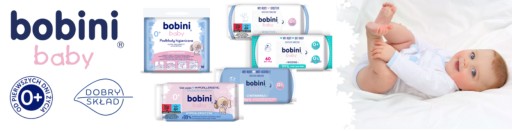 Bobini Baby vlhčené obrúsky pre deti 60 ks
