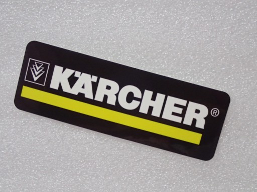 Kärcher NÁLEPKA S LOGOM KARCHER 10 x 3,5 cm
