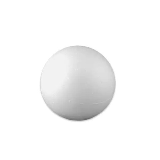 Polystyrénová guľa, priemer 10 cm, 4 ks.