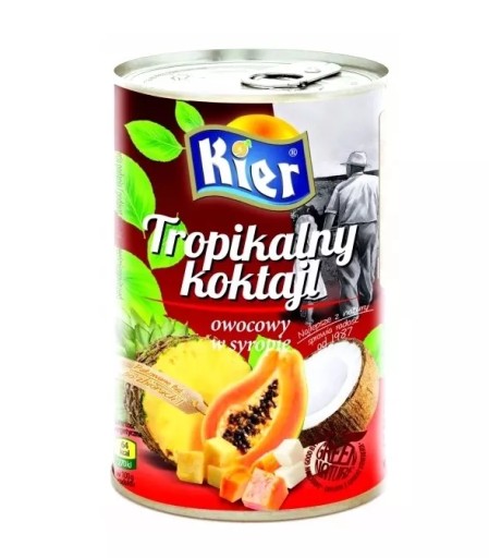 Tropický ovocný koktail 425g