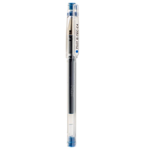 PILOT G-TEC-C4 gélové pero s jemnými linkami 0,4 mm modré