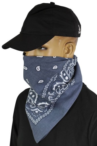 BANDANA, BANDANA, ŠATKA, MODRÝ POTAH