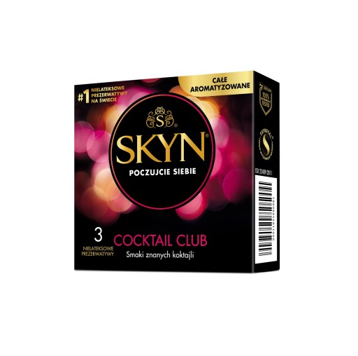 SKYN COCKTAIL CLUB kondómy 3 ks.
