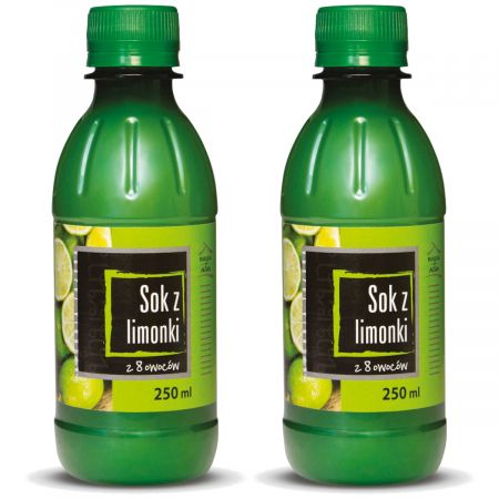Sada limetkovej šťavy 2 x 250 ml