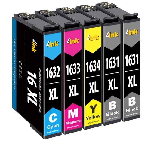 5x ATRAMENT PRE EPSON 16XL WF-2010W WF-2500 WF-2510WF
