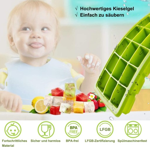 Madrechan Misky na ľadové kocky, 15 priehradiek