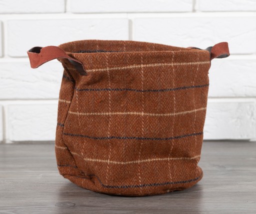 ORGANIZÁTOR IRIS RETRO VINTAGE hnedý priemer 20 cm