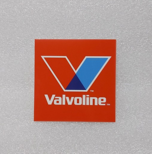 NÁLEPKA S LOGOM VALVOLINE OIL 7 x 7 cm