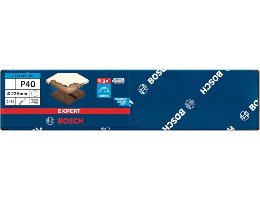 brúsny papier na suchý zips 225mm GR.40 BOSCH EXPERT na žirafu GTR 550