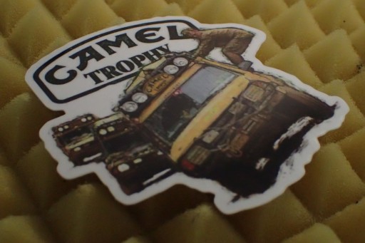 NÁLEPKA ŤAVÍ TROPHY DAKAR 8,2 x 8,6 cm