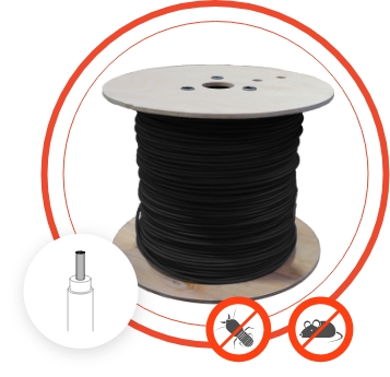 KBE kábel solárny drôt 6mm 1500V PV MC4 H1Z2Z2-K
