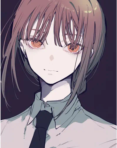 Anime Plagát Motorová píla Muž CHM_023 A2 (vlastné)