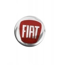 Nálepka so znakom FIAT logo kľúč 15 mm 5 KS