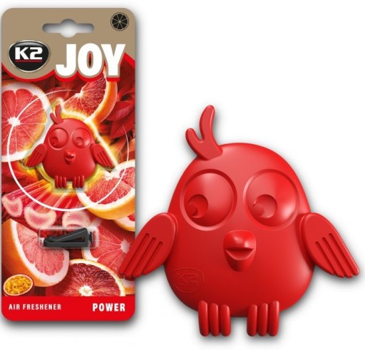 K2 JOY PTASZEK OSVEŽOVAČ DO AUTA S VÔŇOU