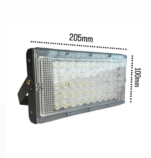 HALOGÉNOVÁ LED LAMPA 50W REFLEKTOR SVETLA