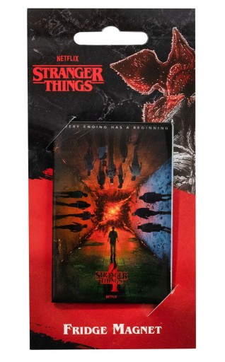 Dekoračný magnet na chladničku Stranger Things