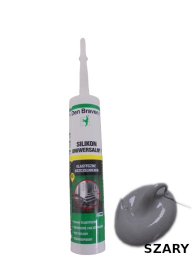 Univerzálny silikón 1001U DenBraven sivý 280ml