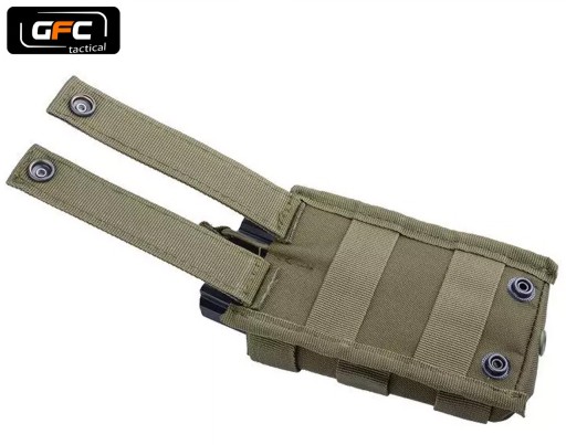 POUZDRO NA ZÁSOBNÍK NA AK M4 G36 GFC MOLLE OLIV