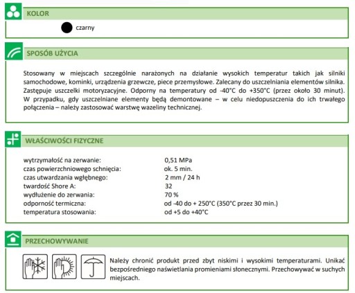 BOLL Vysokoteplotný silikón 80ml ČIERNA - do 350°C