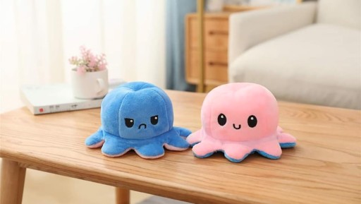 Octopussy Mascot 2v1 OBOJSTRANNÝ PLYŠOVÝ 20CM PLYŠOVÝ MEDVEĎ
