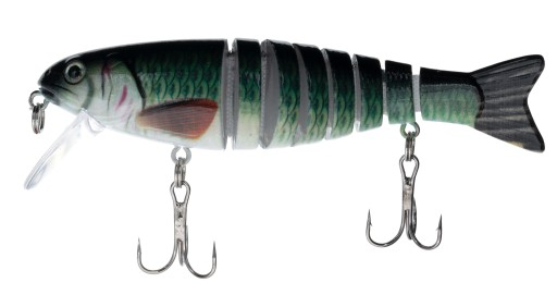 WOBLER NA PLAVECKÉ NÁSTRAHY, ZLOMENANÉ POTÁPANIA, 11CM, 0,65G