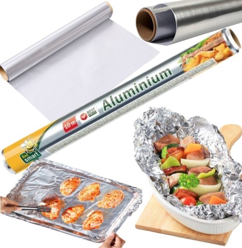 HRUBÁ HLINÍKOVÁ FÓLIA 10M PACLAN STRONG FOOD CATERING