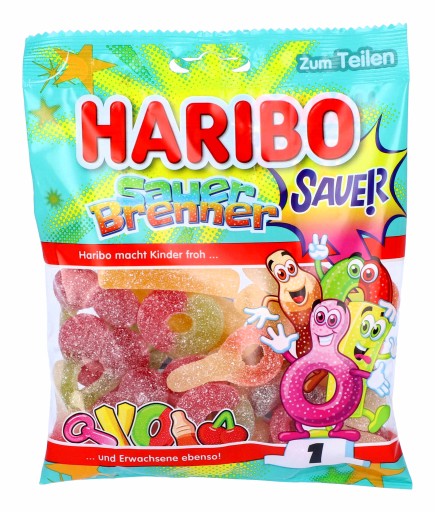HARIBO Ovocné marshmallows kyslá zmes 160g DE