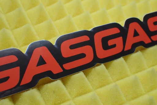 NÁLEPKA GASGAS DAKAR ENDURO NÁLEPKA 19,9 x 3 cm