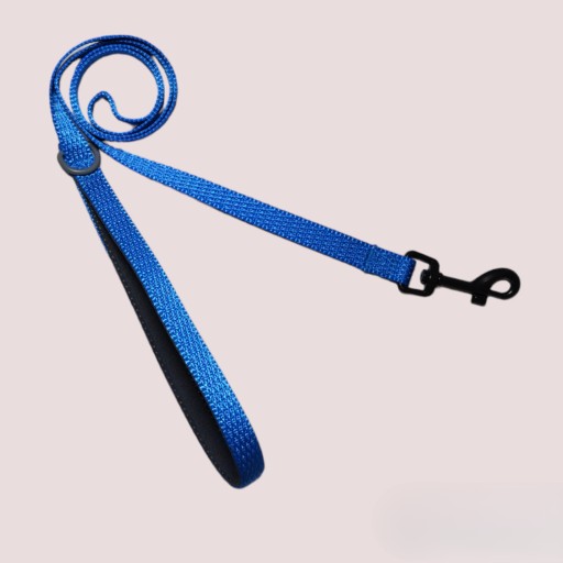 Vodítko pre psa URBAN NYLON klasický popruh s mäkkou rukoväťou 1,2m S