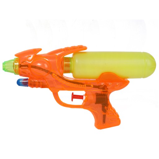 Pištoľ VODNÁ 20 cm ORANŽOVÁ ŽLTÁ pre Dyngus