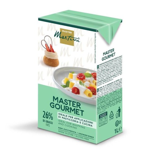 Master Martini GOURMET Rastlinný krém bez cukru 26% 1L