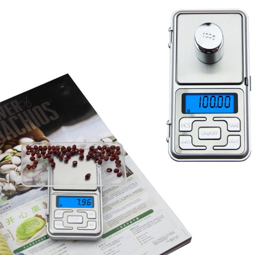 ELEKTRONICKÁ VÁHA NA ŠPERKY 0,01- 200g LCD VÁHA