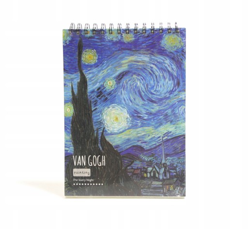 VAN GOGH UMELECKÝ ZÁPISNÍK SKETCHBOOK 46 STRÁNOVÝ ZÁPISNÍK S PEVNOU OBALOU