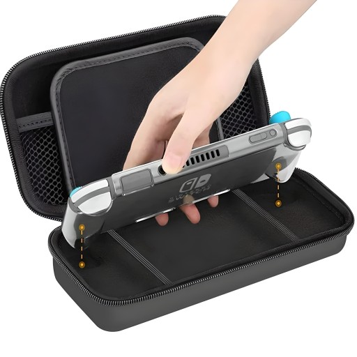 VYLEPŠENÉ POUZDRO PRE NINTENDO SWITCH OLED ČIERNA