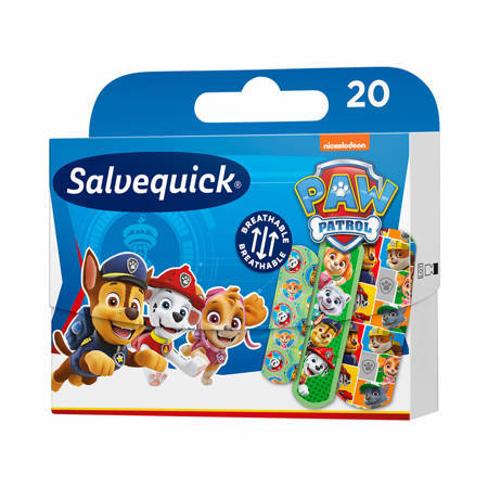 SALVEQUICK ZÁPLATY Tlapkovej patroly 20 KS