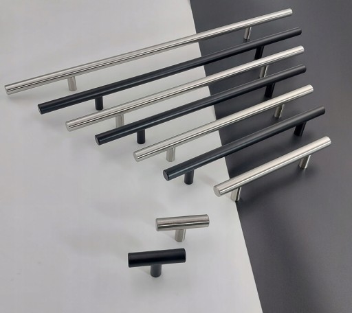 Nábytková úchytka na zábradlie INOX, zábradlie 288/450 mm